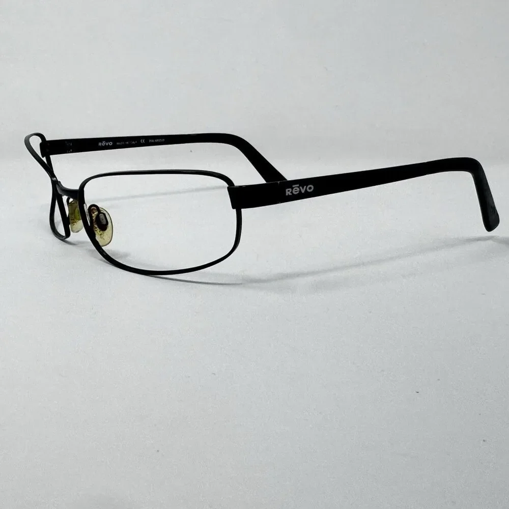 Revo 3051 001/K3 Black Polarized Sunglass Frames 61-17-125 Made in Italy